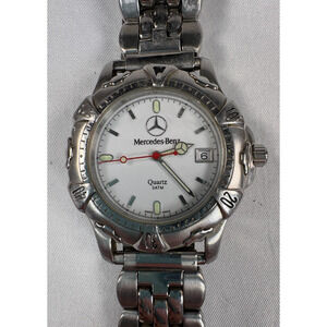 Mercedes Benz Classic Collection Car Accessory Diver ML Sport Swiss Watch Used